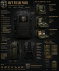 OVT Field Pack – Tactical Backpack